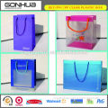 New products arrivals UV printing frosted PP gift wrapping pouch with drawstring